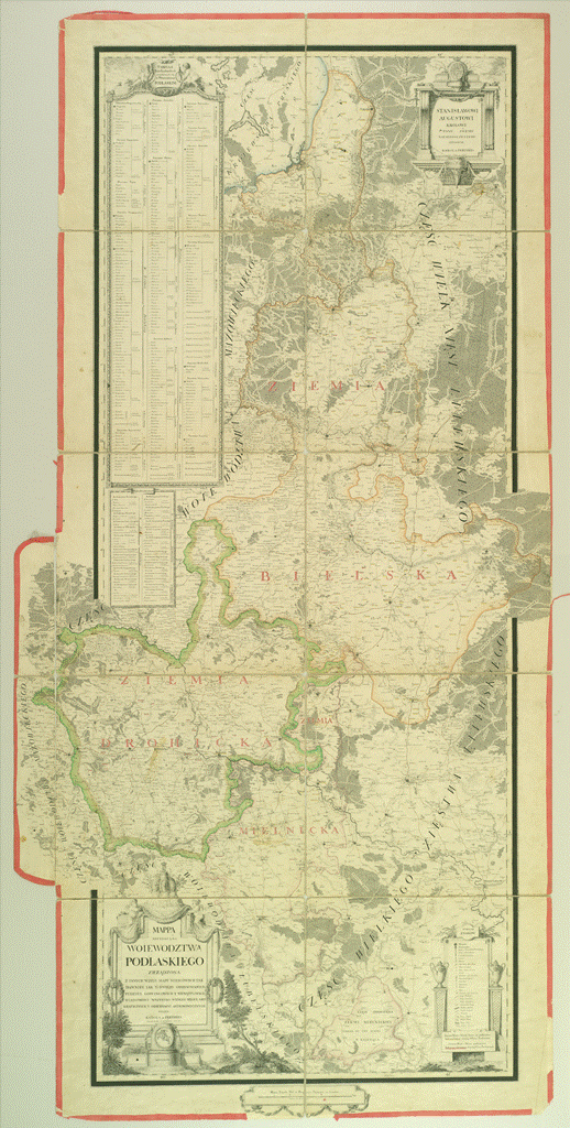 Perthees-Mappa szczegółowa woj.podlaskiego 1795 RESIZED@AGAD.PL 1 403 AK 98